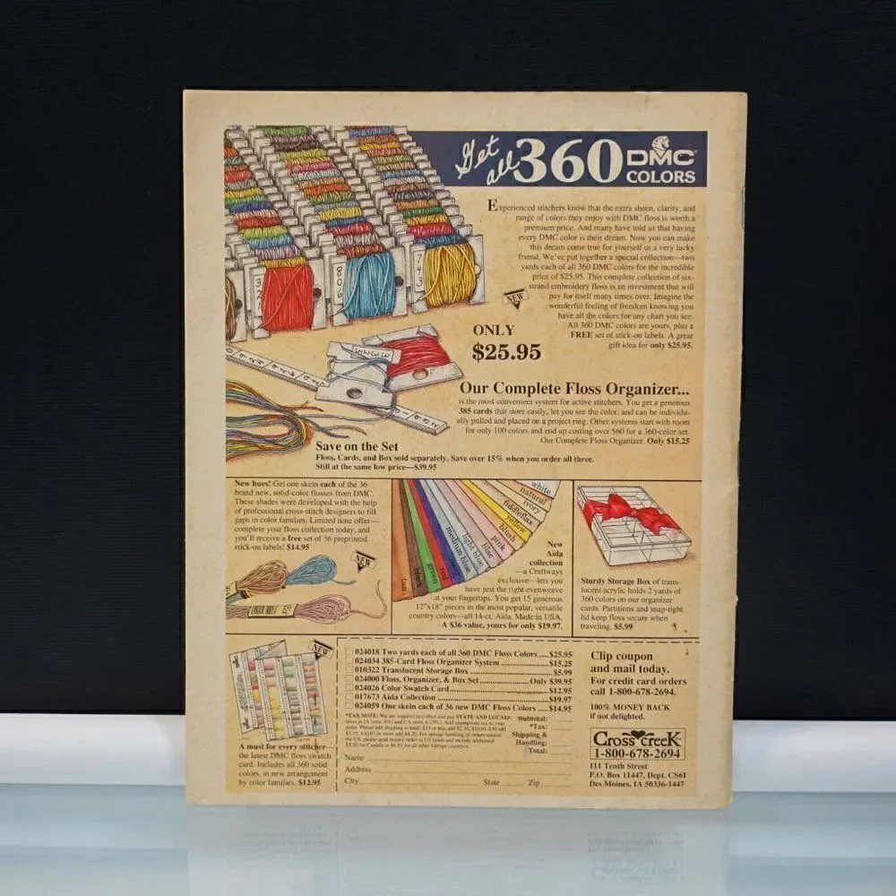 Cross Stitch And Country Crafts 1990 Patterns
